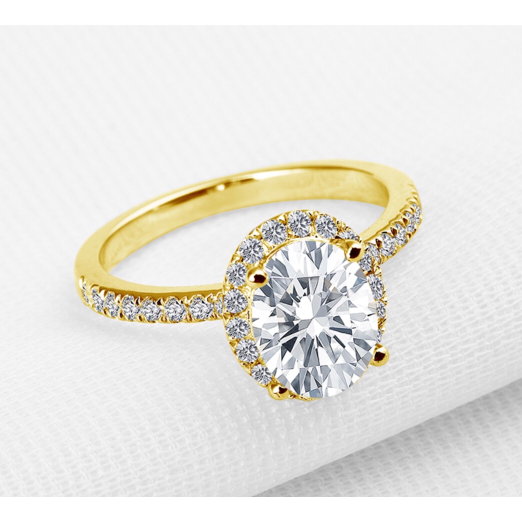 18ct Yellow Gold Diamond Engagement Rings - 2024 Collection