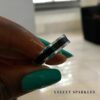 Black middle stripe titanium band - Image 2