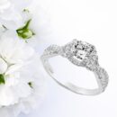 Tokstar Gold Engagement Ring