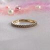 2mm Pure Gold Eternity Band - Image 3