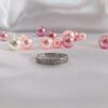 Arie Double Row Half Eternity Band - Image 2