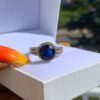 Fire Sapphire Engagement Ring - Image 3