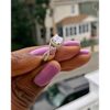 Everly Criss Cross Engagement Ring - Image 3
