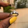Tola Titanium Engagement Ring - Image 2