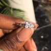 Three stone Princess Cut Engagement Ring - Image 2