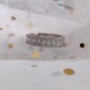 Samira Round Eternity Band