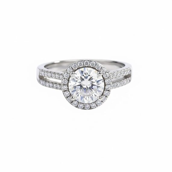 Armani Cubic Zirconia Engagement Ring