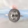 Denica Double Halo Engagement Ring