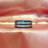 Ocean blue 8mm band - Image 2
