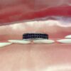 Sansa Black Eternity Wedding Band - Image 2