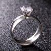 6mm Titanium Solitaire Engagement Ring - Image 2