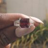 Ruby Bee Engagement Ring