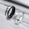Harvey 6mm Matt Finish Wedding Band