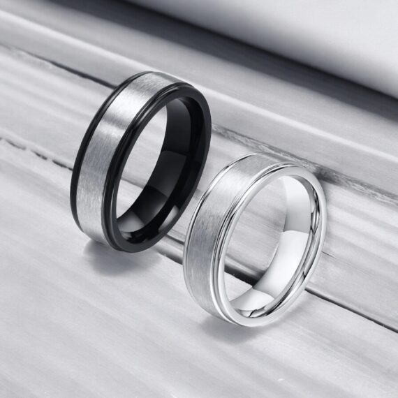 Harvey 6mm Matt Finish Wedding Band