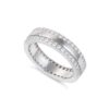 Pave Edge Eternity Wedding Band