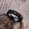 Demilade Black Tungsten Band - Image 2