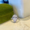 Kika Pear Split Shank Engagement Ring - Image 3