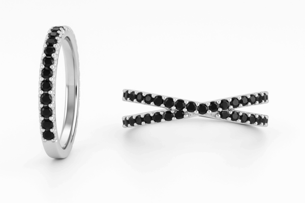 Soho Black Criss Cross Band - Image 6