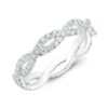 Clara Pure Gold Infinity Eternity Wedding Band - Image 3