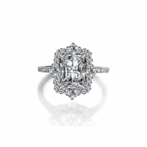 Mystique Moissanite Engagement Ring