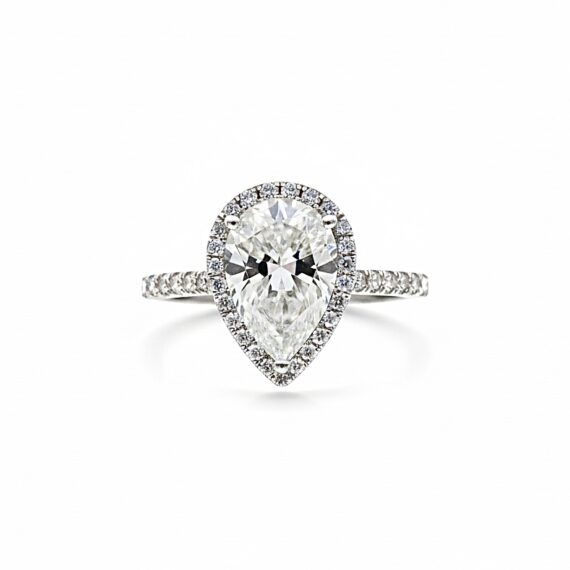Rosetta Moissanite Engagement Ring