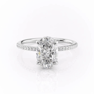 Mimi Moissanite Engagement Ring