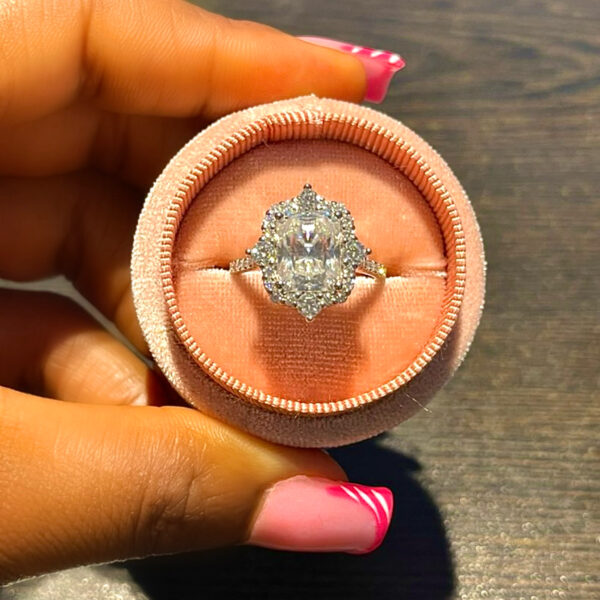 Mystique Moissanite Engagement Ring - Image 3
