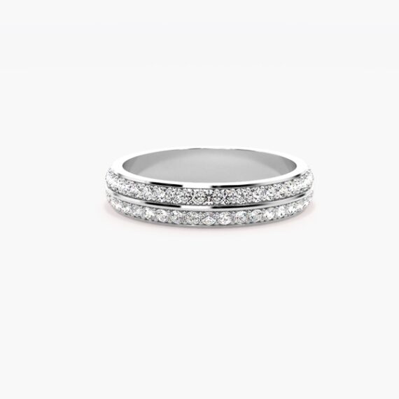 Taylor Eternity Solid Gold Wedding Band