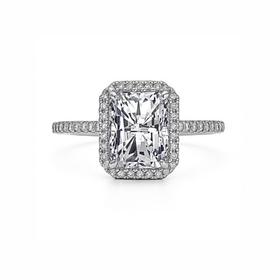 Hadiza Moissanite Engagement Ring
