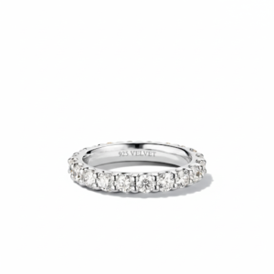 Luchi 3MM Moissanite Band
