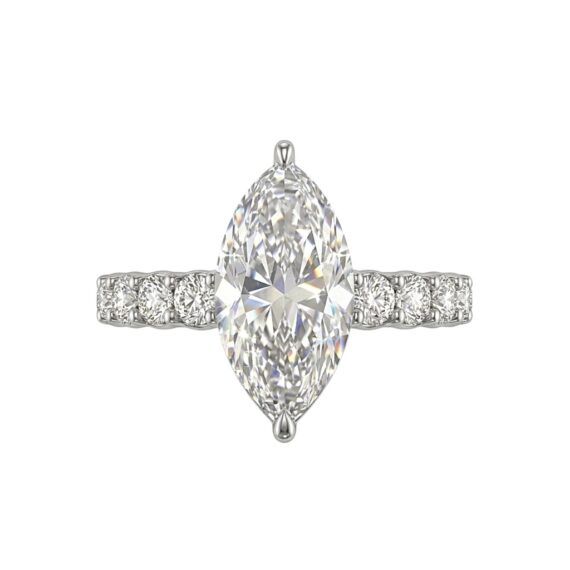 Didi Moissanite Engagement Ring